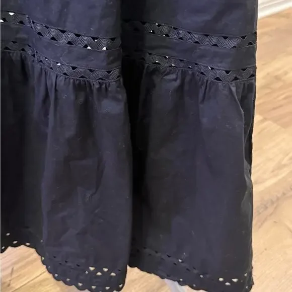 J. Crew Classic Black midi dress - Picture 5 of 6